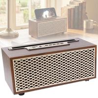 Bluetooth Radio, Vintage, Wireless, Holzgehäuse, 20,9 x 9,5