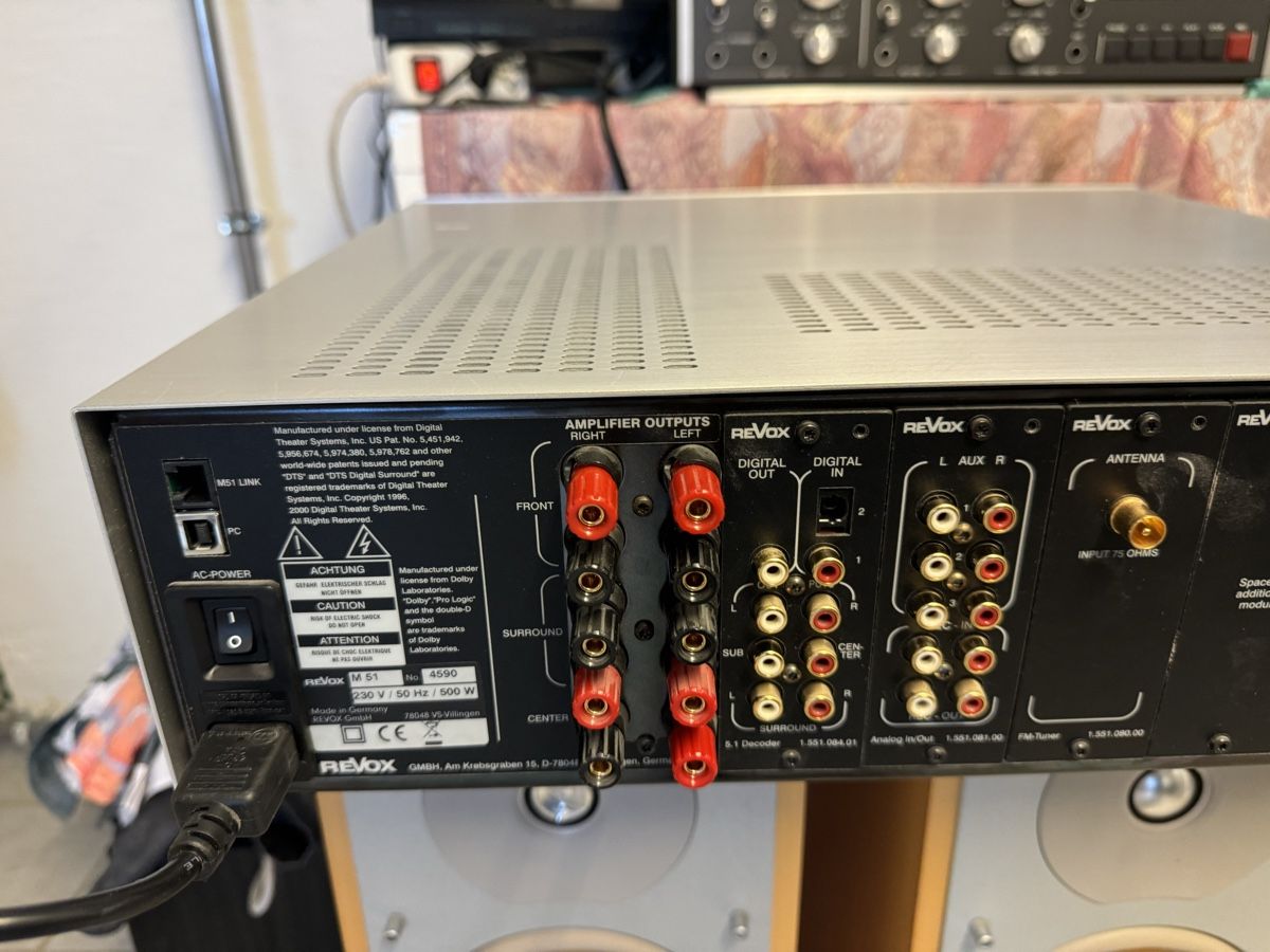 Revox Ricevitori: ReVox M51 High End CD DVD-Receiver – Difettoso da Trimbach venduto da SABO-61 6