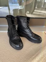 Schwarze Woolrich Boots Gr. 38 - neuwertig