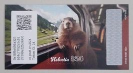 Swiss Crypto Stamp 4.0 ID 24 "Zugfahren" mit NFT