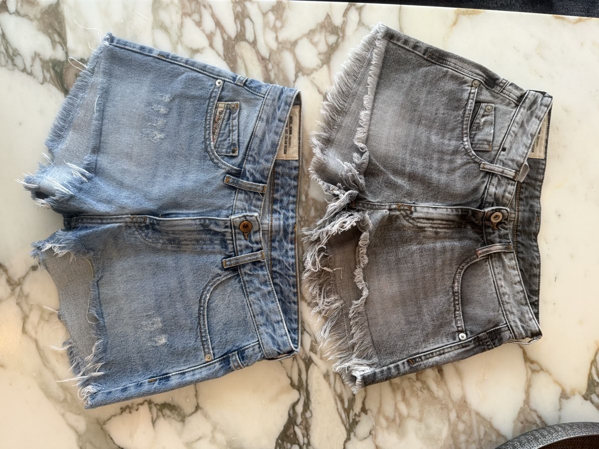 Diesel Jeans: 2er Set Diesel Shorts 26 – Usato da Oberwil-Lieli venduto da Claudine_1988