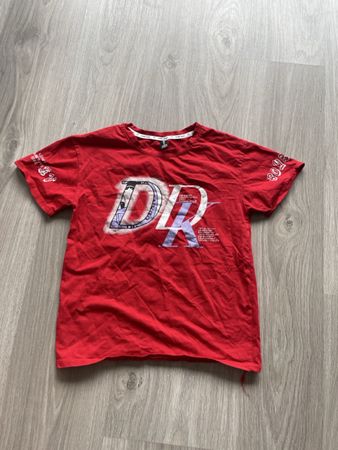 Rotes DK T-Shirt, Grösse 128, Sommer Sale! Top Zustand!