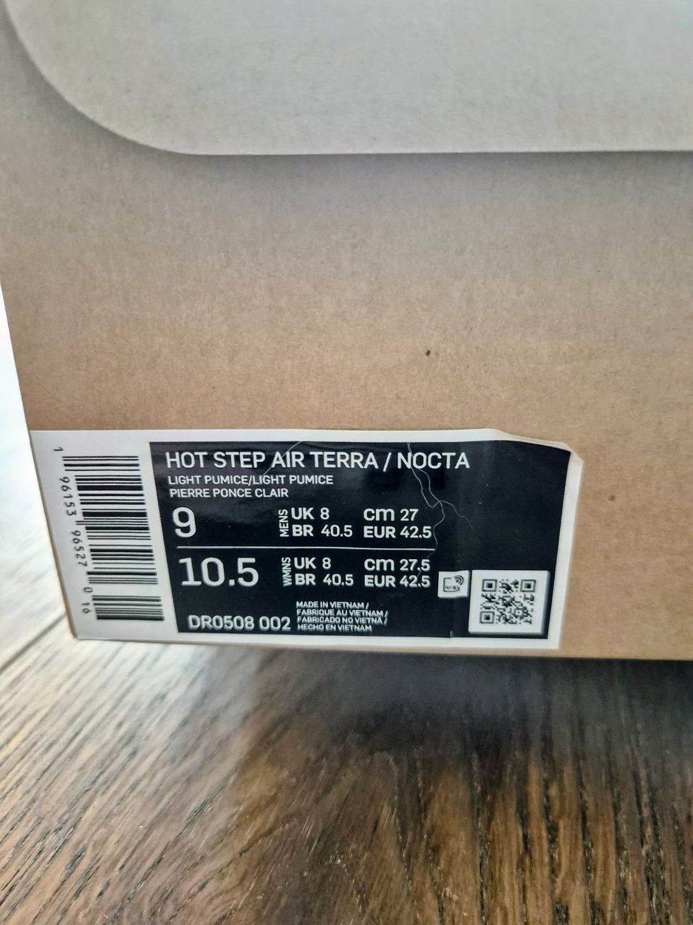 Nike Scarpe da uomo: Nike Hot Step Air Terra Drake NOCTA – Nuovo e nell'imballaggio originale da Orpund venduto da Gredouille 6