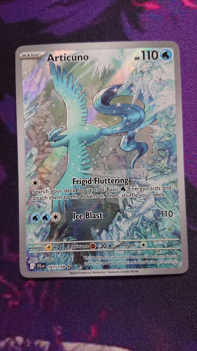 Pokémon Carte collezionabili: Articuno JTG 161 EN – Nuovo (secondo la descrizione) da Chur venduto da FreakofRarity
