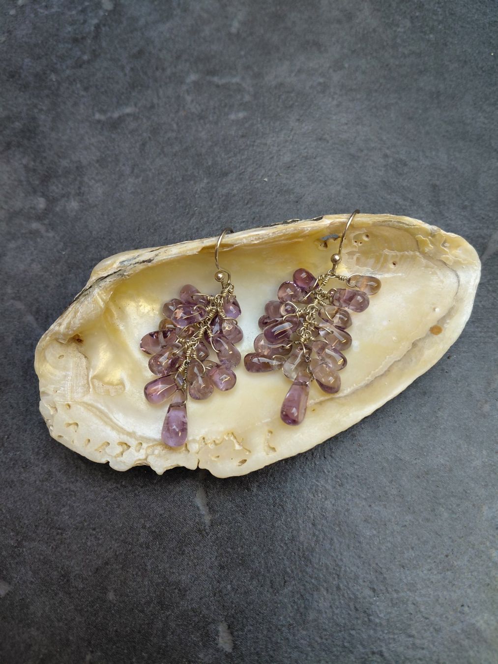 Orecchini pendenti & Orecchini a lobo: boucles d'oreilles argent et améthystes – Nuovo (secondo la descrizione) da Boussens venduto da mgerma54 1
