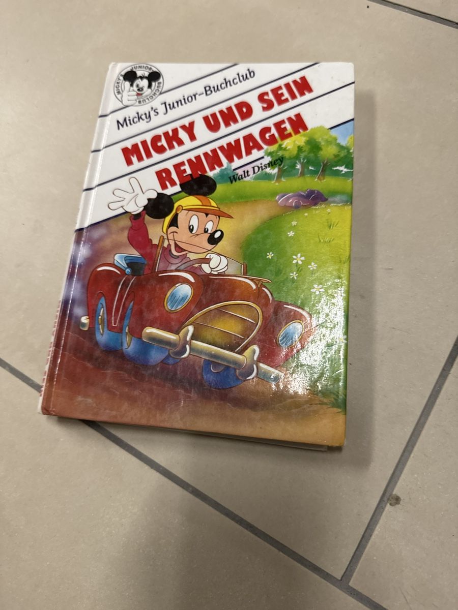 Fumetti: Mickey und sein Rennwagen – Usato da Buttikon SZ venduto da Kellerabteil