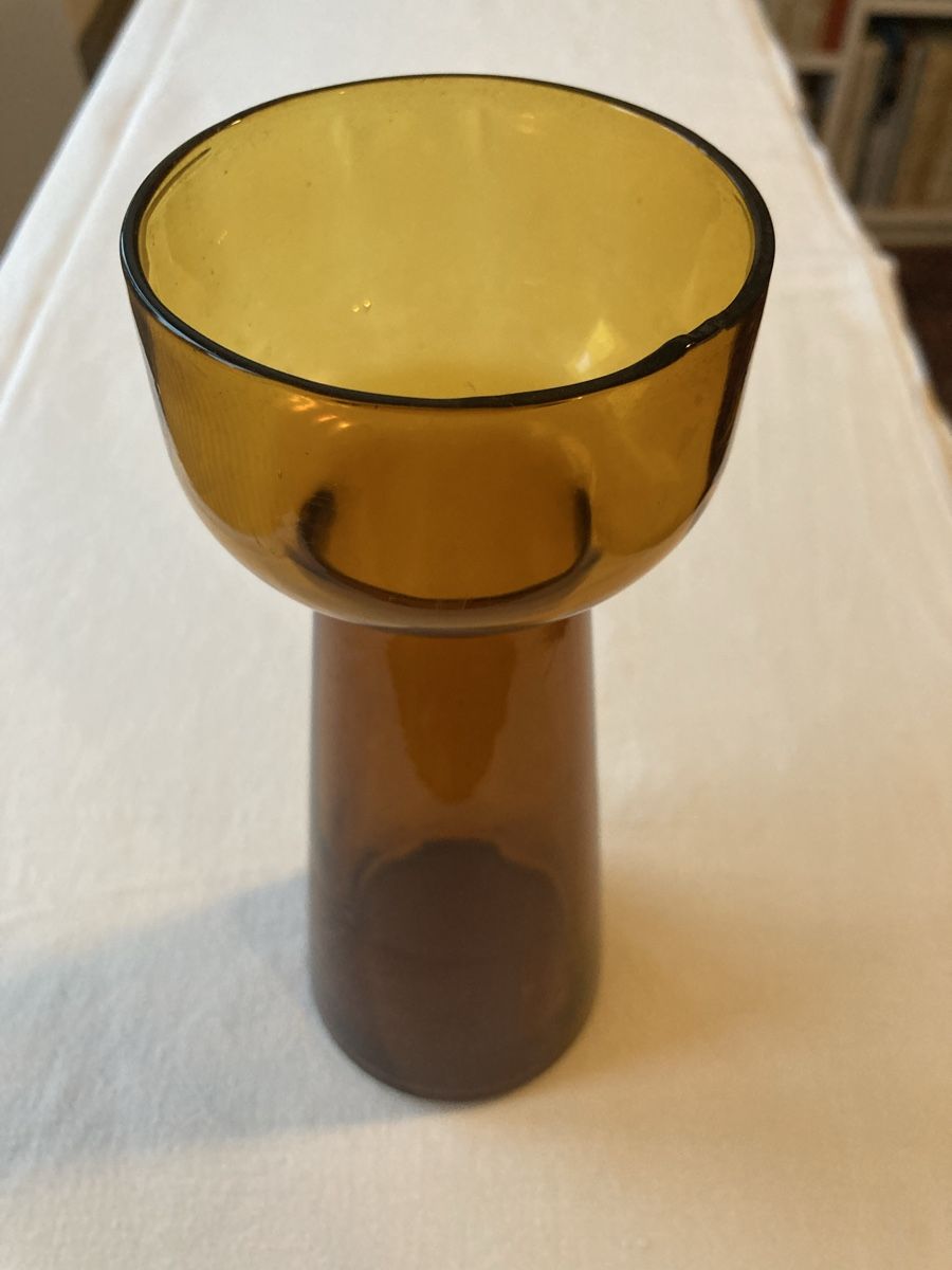 Vasi & Recipienti: Antikes Hyazinthenglas, braun – Usato da Basel venduto da loro9 1