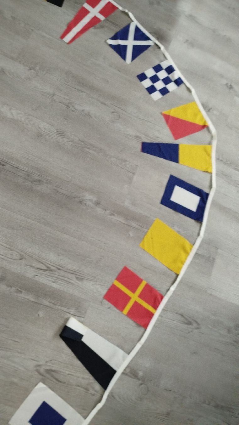 Bandiere: Seeflaggen Girlande? Flaggengirlande – Usato da Glashütten venduto da lightmoon 5