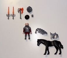 Playmobil Ritter Set mit Pferd und Zubehör - Top Zustand