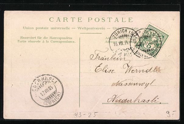 Cartes postales: Zürich, Eidgenössisches Sängerfest 14 – D'occasion à Berlin par bartko-reher 1
