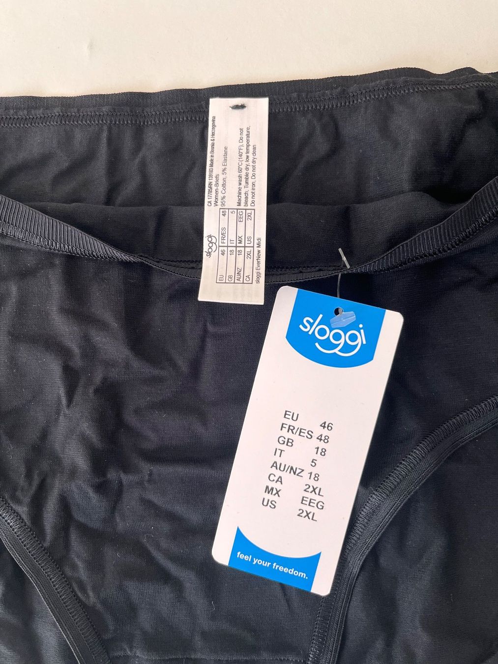 Sloggi Sonstige Unterwäsche: SLOGGI, EverNew Midi, Grösse 46, 1 Stück, Schwarz – Neu und originalverpackt aus Rudolfstetten von gst_g7xl 3