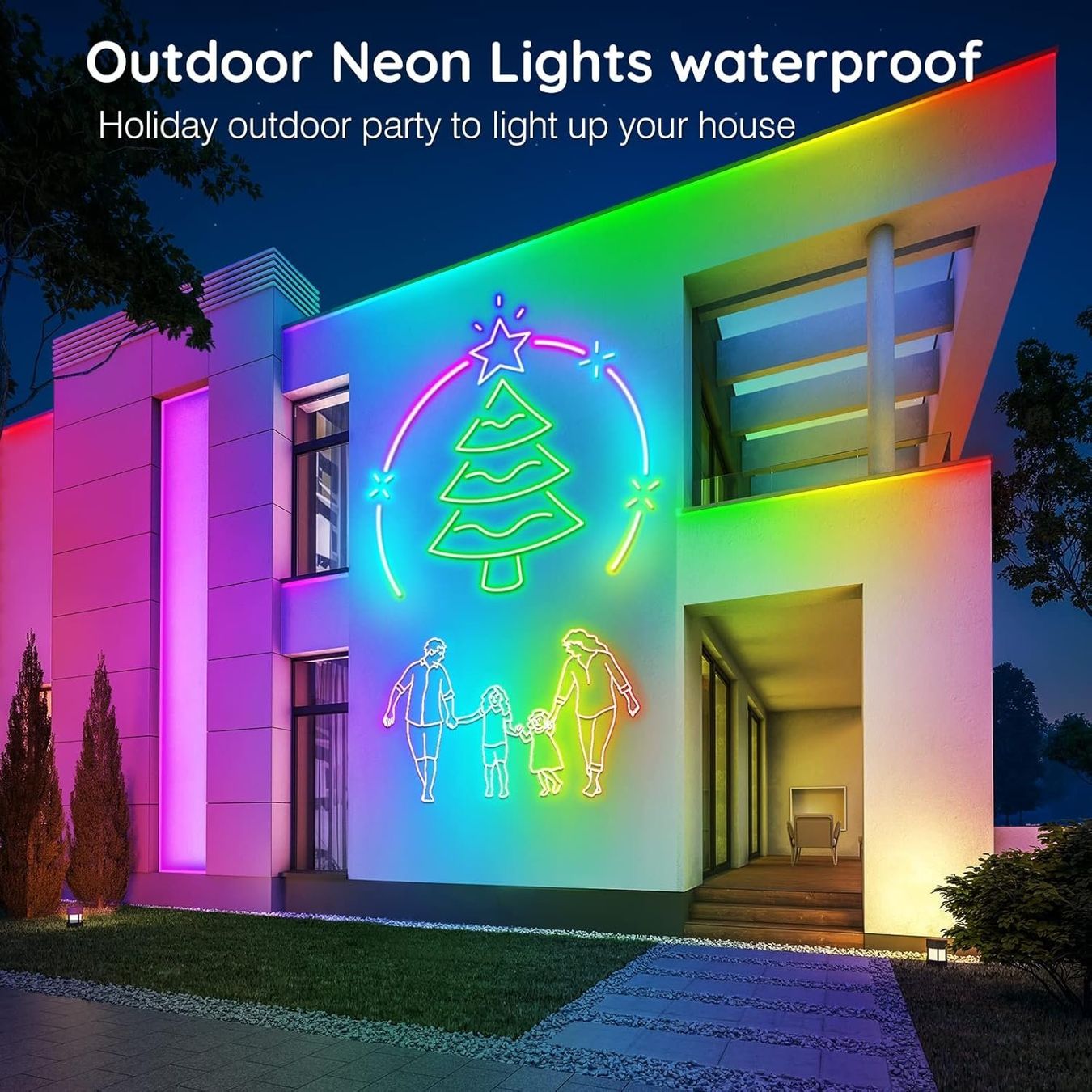 Ghirlande e barre luminose: 10m RGB Neon LED Strip IP65 – Nuovo e nell'imballaggio originale da Nuglar venduto da SmartLiving24 2