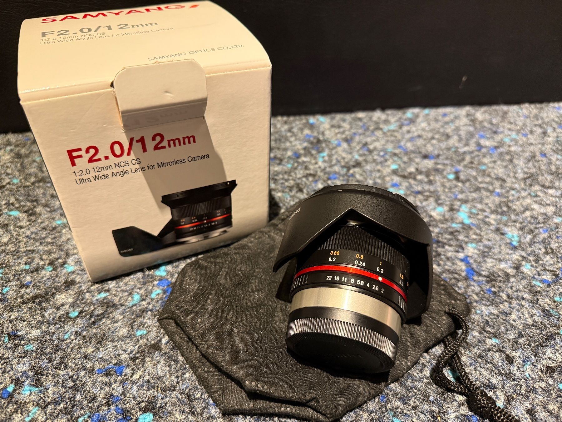 Samyang Objektive: Samyang F2.0 12mm NCS CS Objektiv – Gebraucht aus Halden von Remosa 3