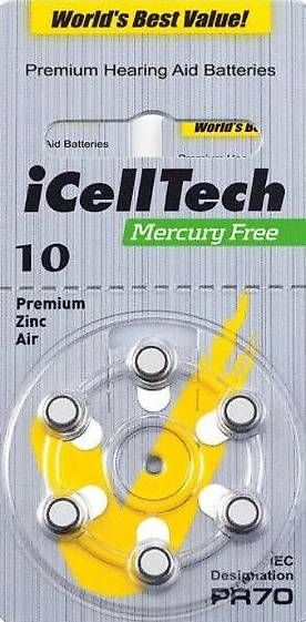Accus & piles: Hörgerätebatterien iCellTech 10 – Neuf avec emballage d'origine à Pfäffikon ZH par tin_6jvl