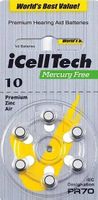 Hörgerätebatterien iCellTech 10