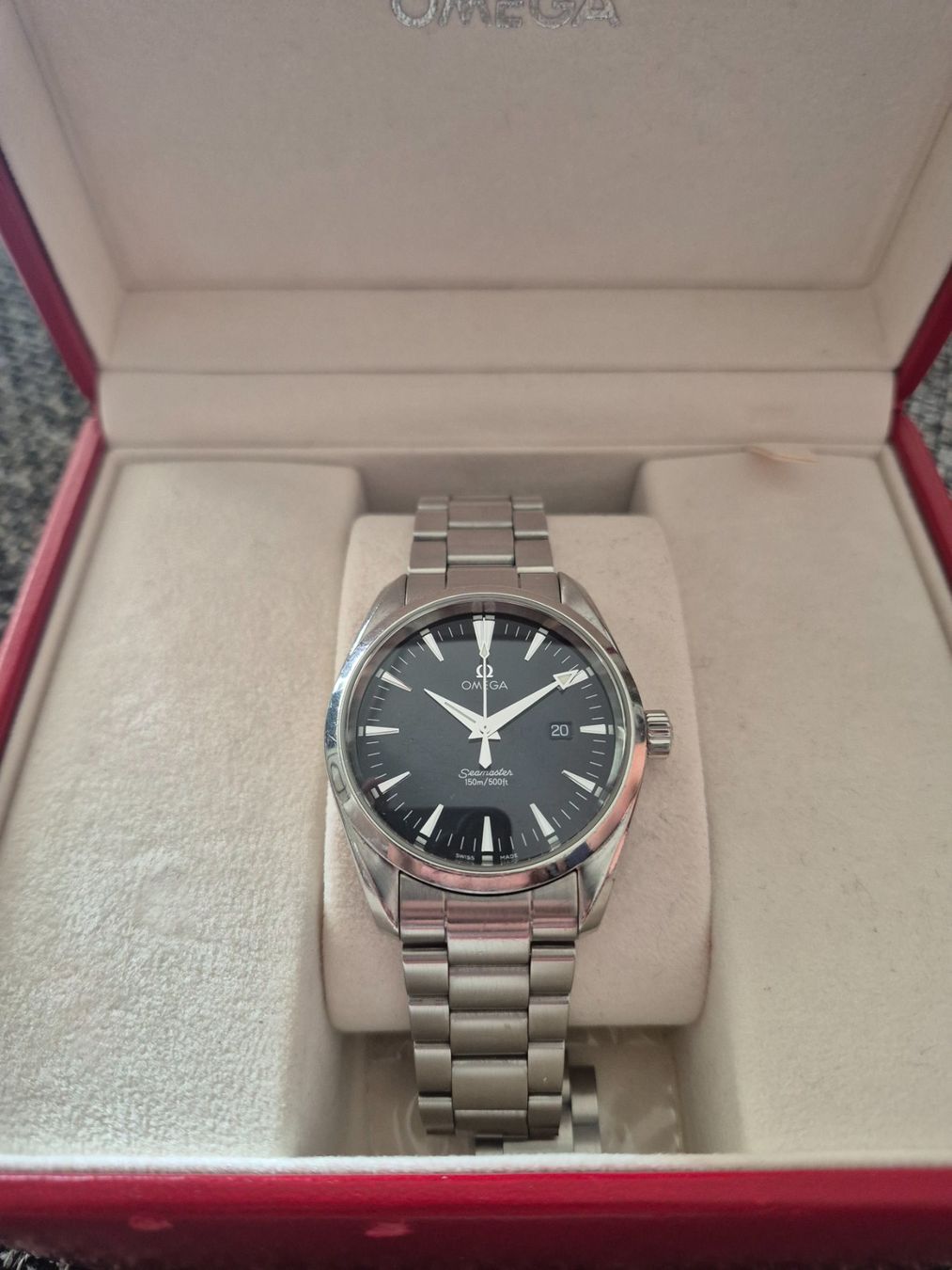 Omega Montres: Omega Seamaster Aqua Terra 2006 – D'occasion à Baar par speedy258
