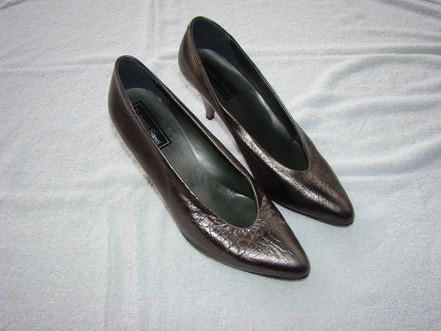 Roberto Santi Scarpe da donna: Pumps bronze, Roberto Santi, Grösse 39 – Usato da Malters venduto da burzi
