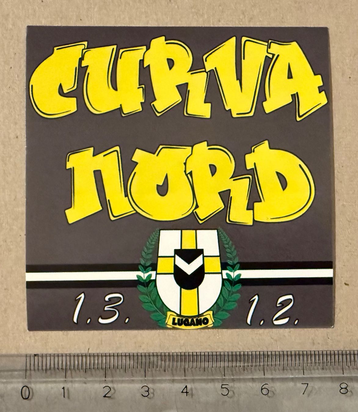 Sticker: Sticker HC Lugano - RdN Curva Nord – Usato da Contone venduto da Chaos76