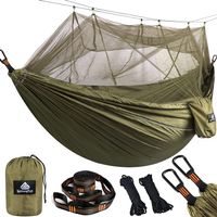 Camping Hängematte Campingliege mit Moskitonetz 300x200cm