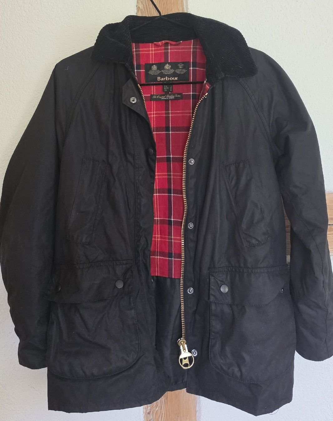 Barbour Manteaux: Barbour Jacke schwarz Grösse S gebraucht – D'occasion à Zürich par connem
