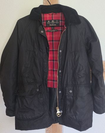 Barbour Jacke schwarz Grösse S gebraucht