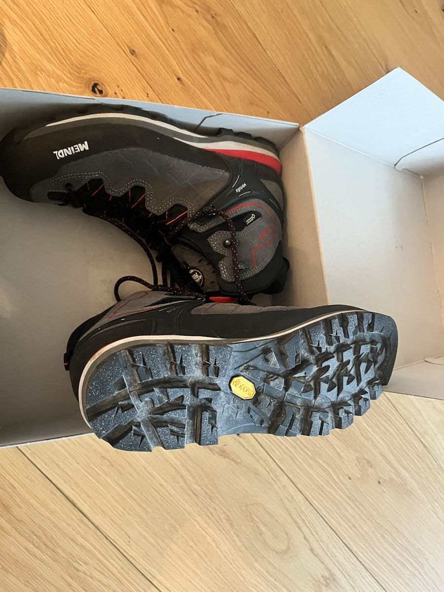 Meindl Scarpe da uomo: Wanderschuhe Meindl Grösse 9,5 – Nuovo (secondo la descrizione) da Sins venduto da pimpelmaus1 3