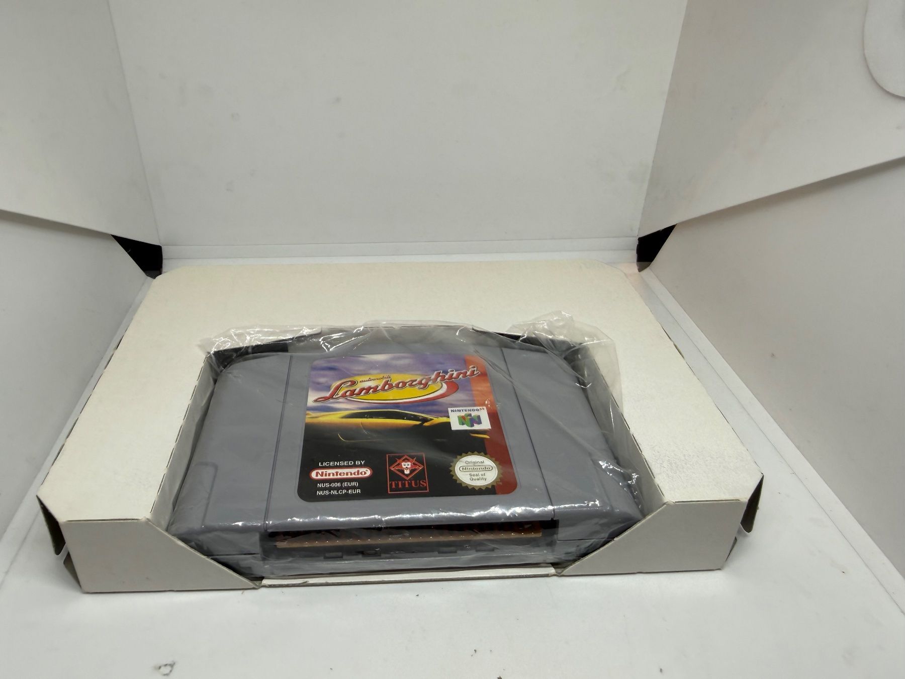 Nintendo Giochi: Lamborghini N64 OVP – Usato da Dietlikon venduto da NESFEVER 3