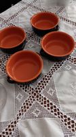 Ciotole in terracotta, set da 4, perfette per l'autunno
