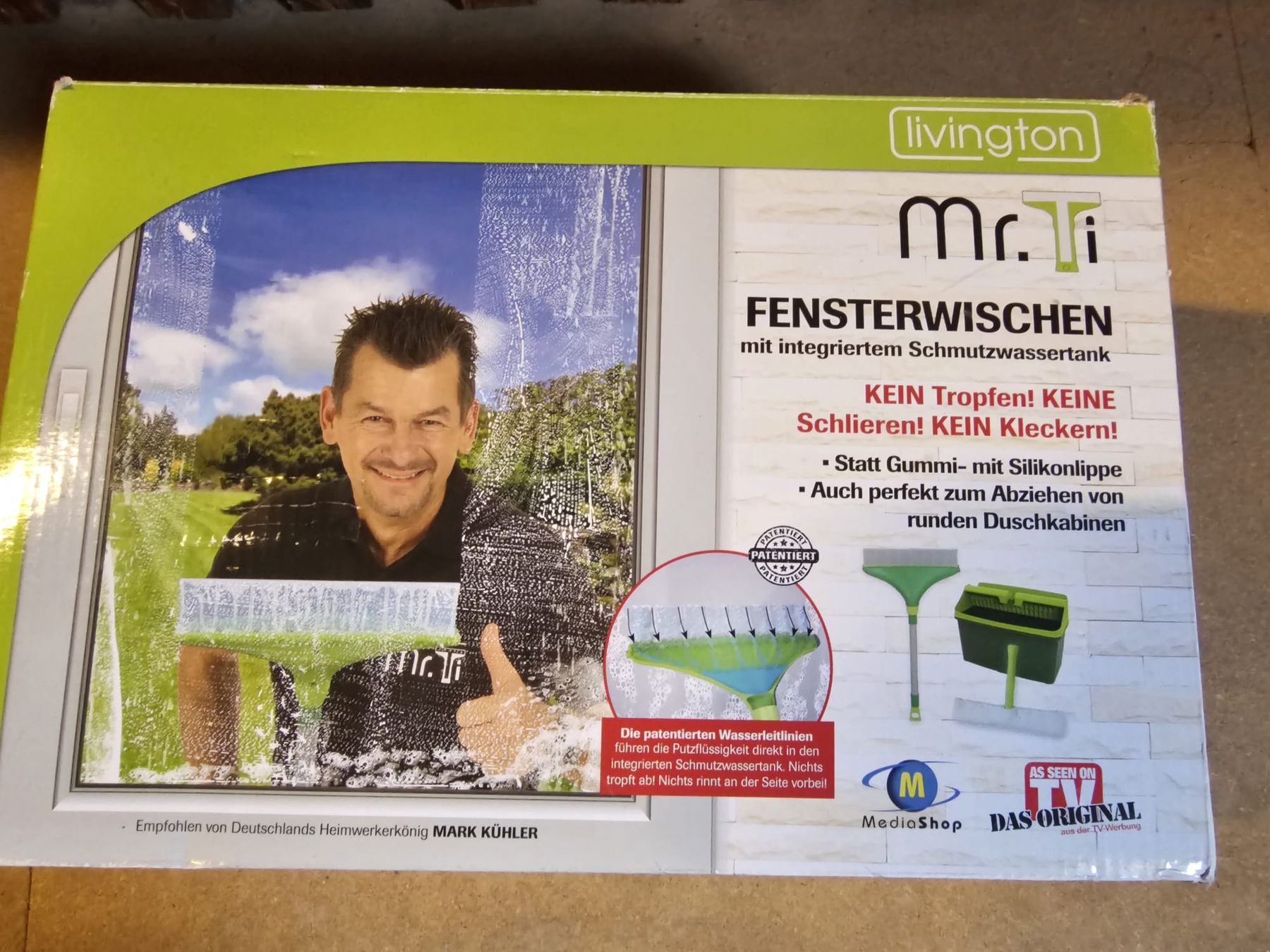Altro per la casa: FENSTERWISCHEN  – Nuovo e nell'imballaggio originale da Zürich venduto da 5183840711