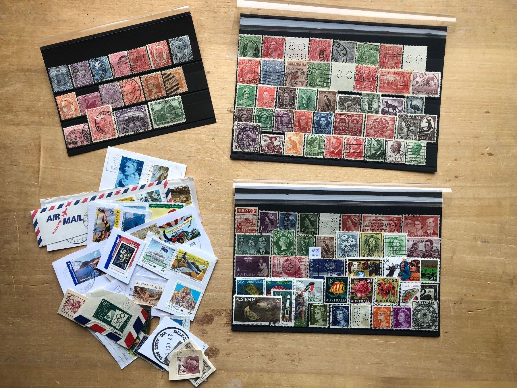 Alle Briefmarken: AUSTRALIA – Gebraucht aus Neuchâtel von Atahuallpa 1