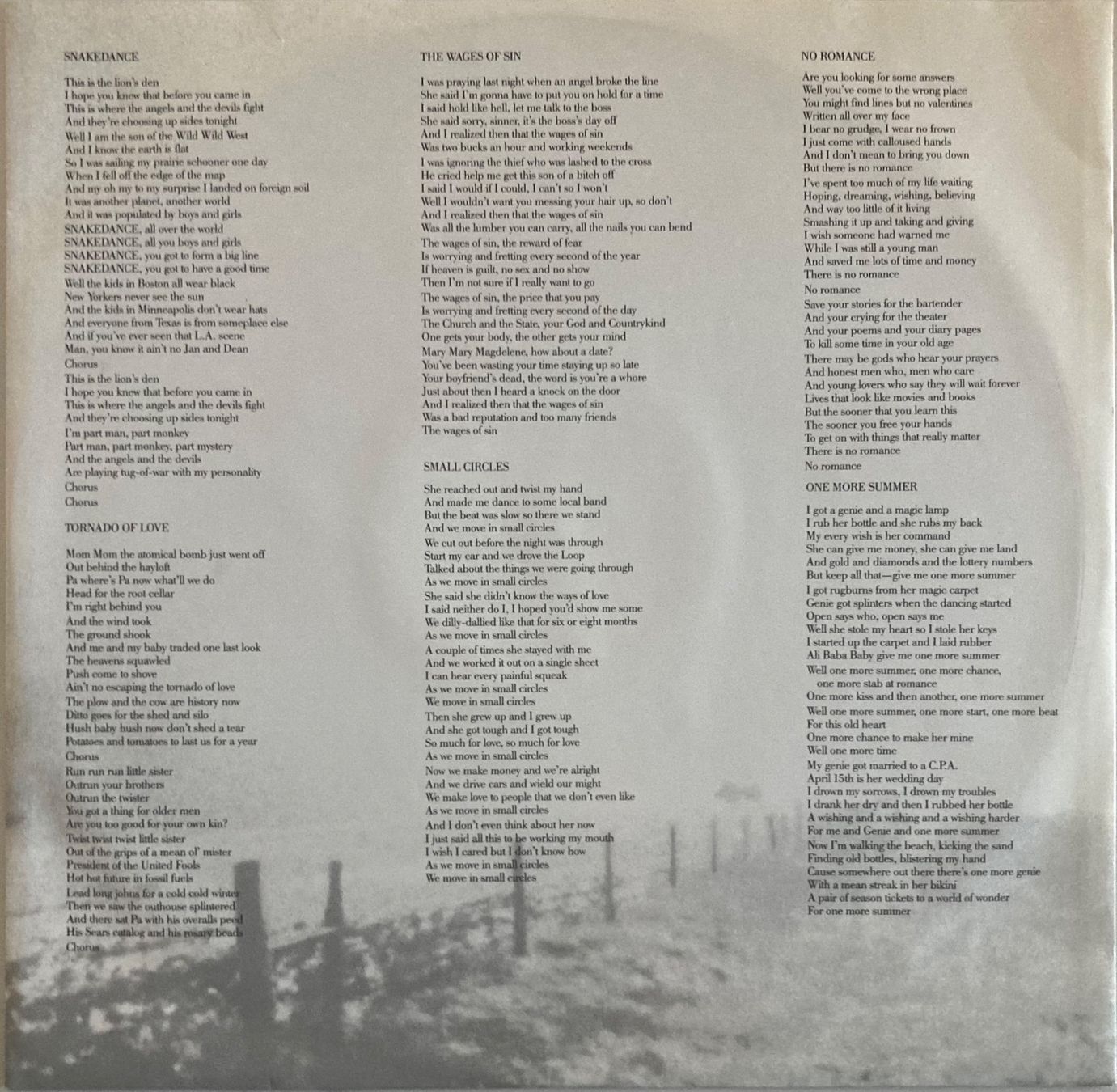 Dischi in vinile: THE RAINMAKERS - TORNADO – Usato da Poliez-Pittet venduto da Newtown-Records 2