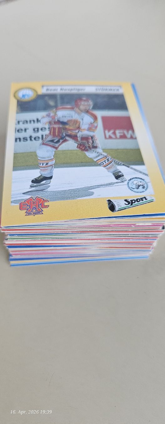 Carte collezionabili: Schweizer Eishockey Sammelkarte 93/94 – Usato da Utzenstorf venduto da Neukomm23