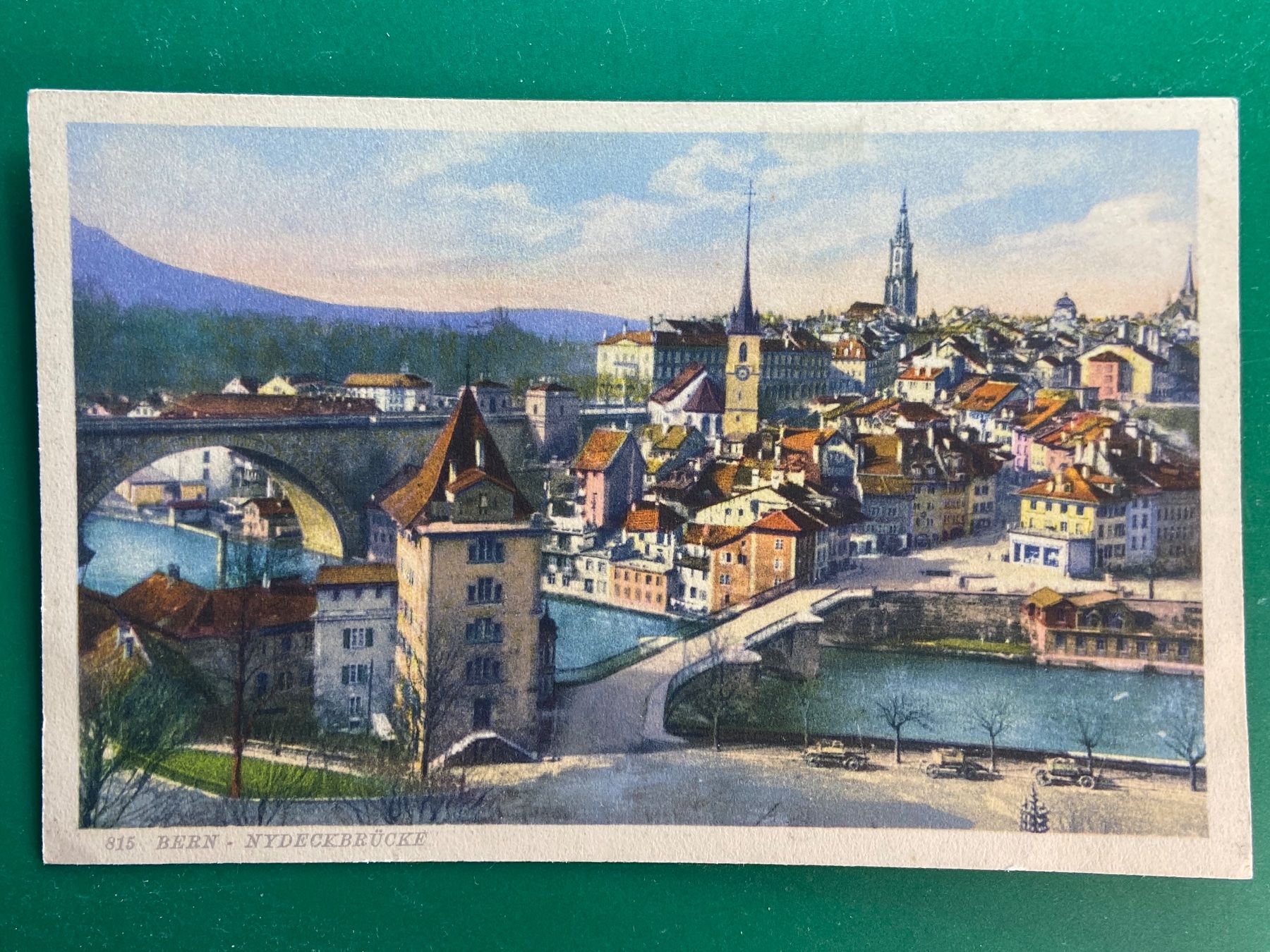 Cartoline postali: Bern - Nydeckbrücke – Usato da Steg VS venduto da _vinci_