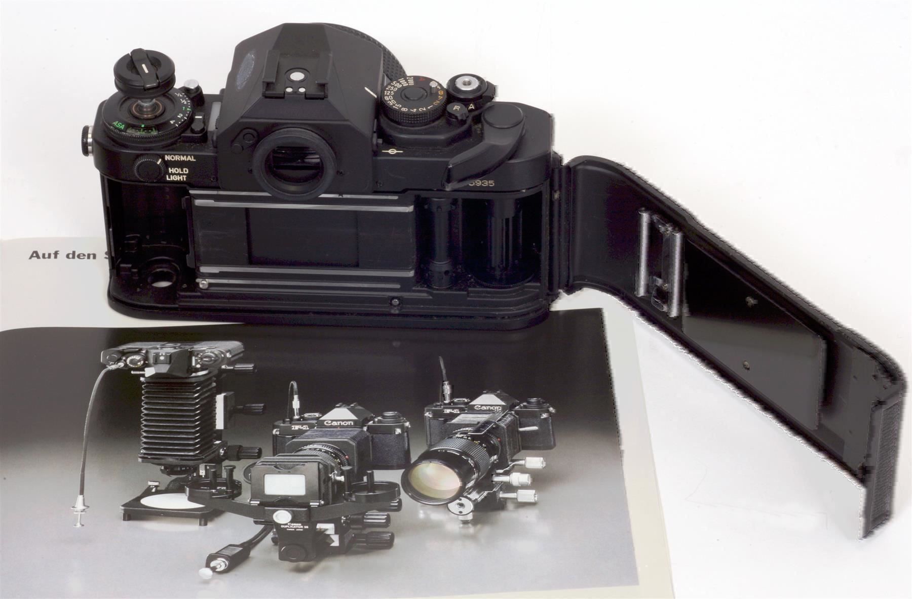 Canon Fotocamera: New F1+ Winder AE FN + Speedlight 577G – Usato da Bassersdorf venduto da Sugo 6