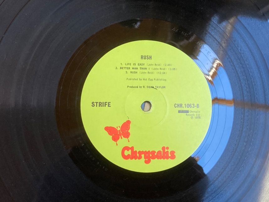 Dischi in vinile: STRIFE - Rush - Lp – Usato da zürich venduto da papalapa 4