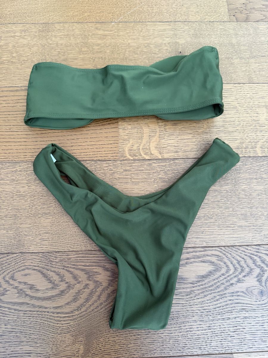 Costumi da bagno & Bikini: Olivgrüner Bikini, Grösse S Neu – Nuovo (secondo la descrizione) da Bassersdorf venduto da Sandy456 4