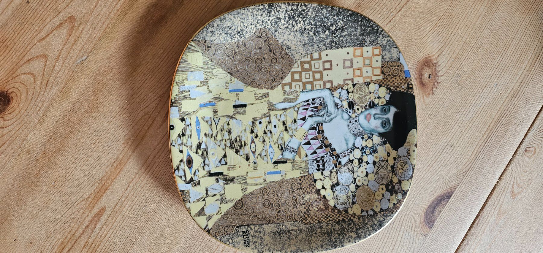 Teller: Gustav Klimt Teller – Gebraucht aus Zürich von janoscha