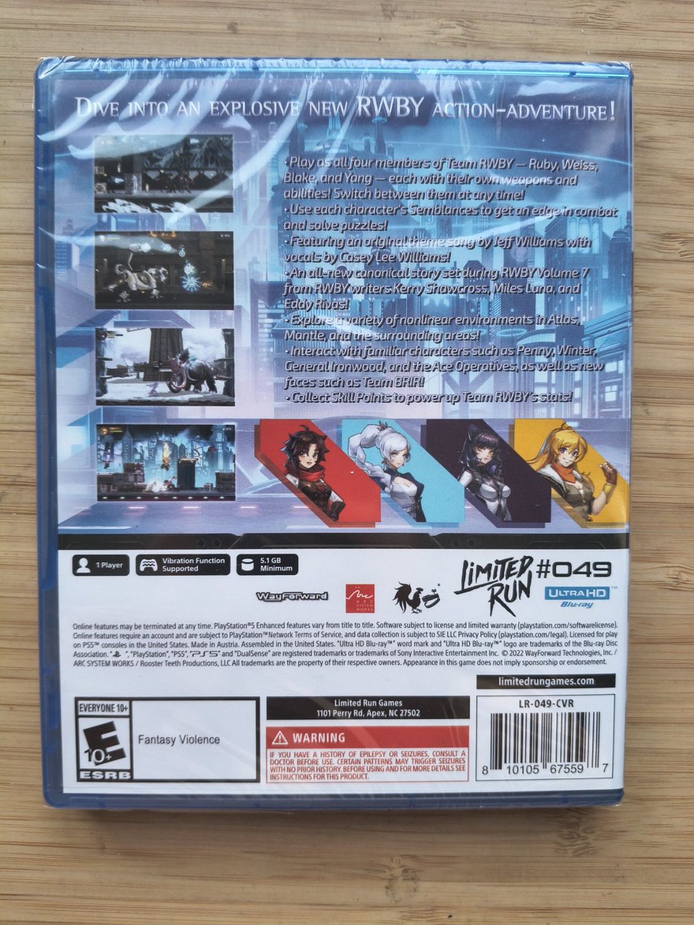 Spiele: RWBY: Arrowfell Sealed (PS 5) – Neu und originalverpackt aus Riedholz von ste_96cd 1