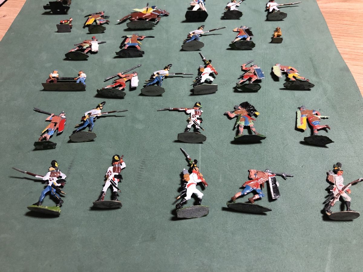Figuren: Zinnfiguren bemalt dünn #4 – Gebraucht aus Zürich von  3