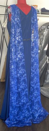 ✨Elegantes, Vera Mont Abendkleid lang mit Spitze, Gr.42 👗💍