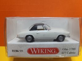 Glas 1700 GT cabriolet fermé Wiking 1:87