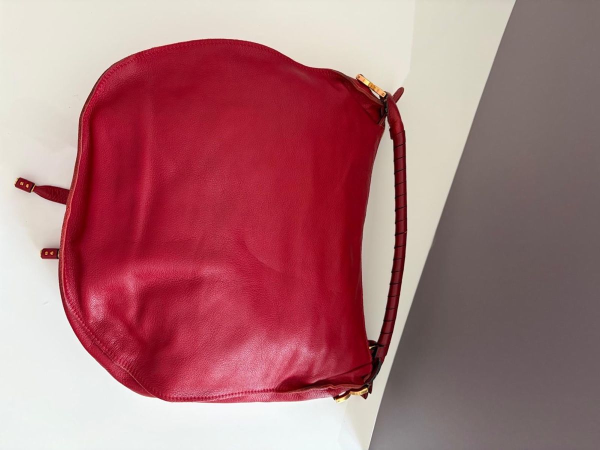 Chloé Taschen für Damen: Chloé Marcie Hobo Rot Leder – Neu (gemäss Beschreibung) aus Zürich von koc_6l5j 2