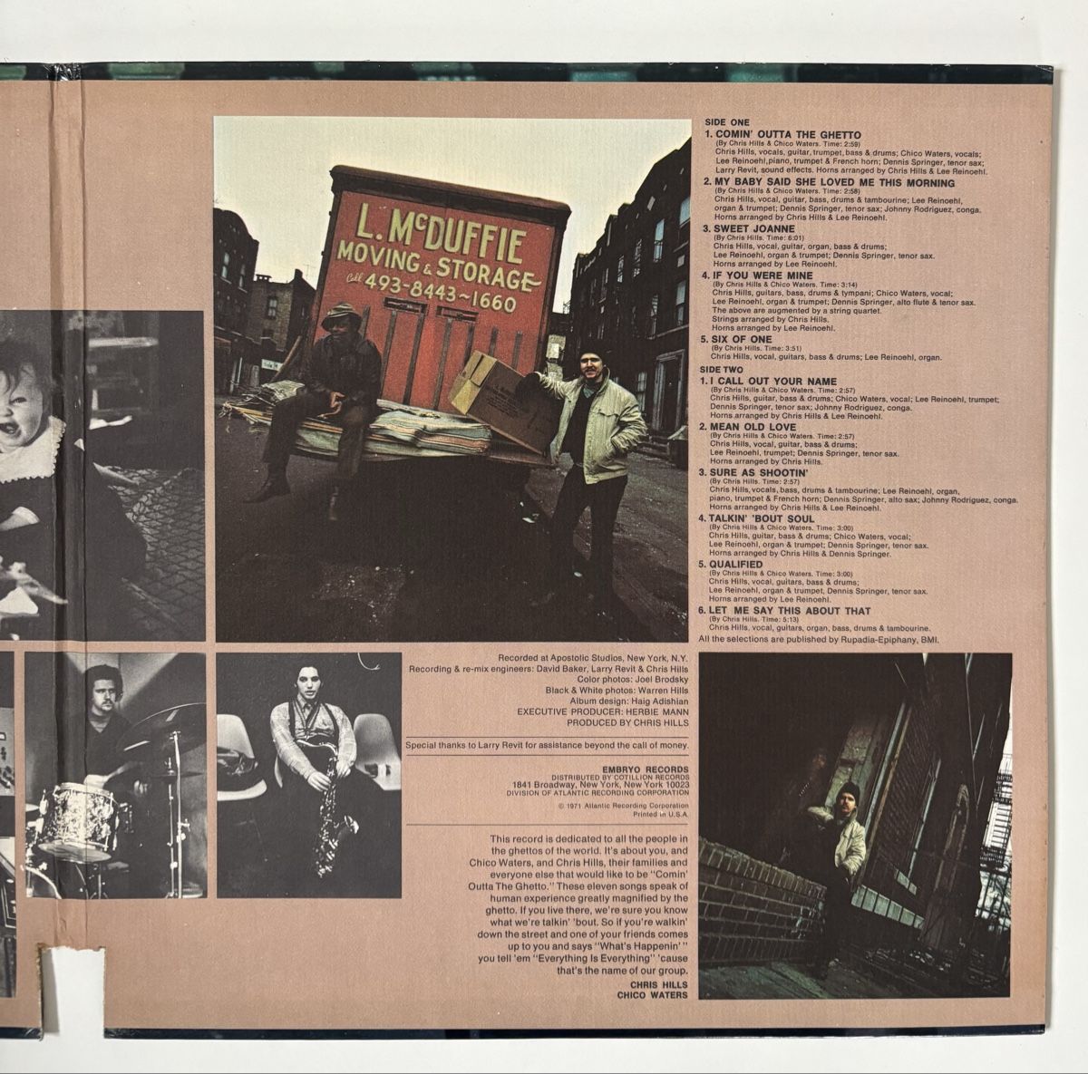 Vinyles: Chris Hills/Everything Is Everything - Comin’ Outta LP EX/VG – D'occasion à Neuchâtel par Deivid2 2