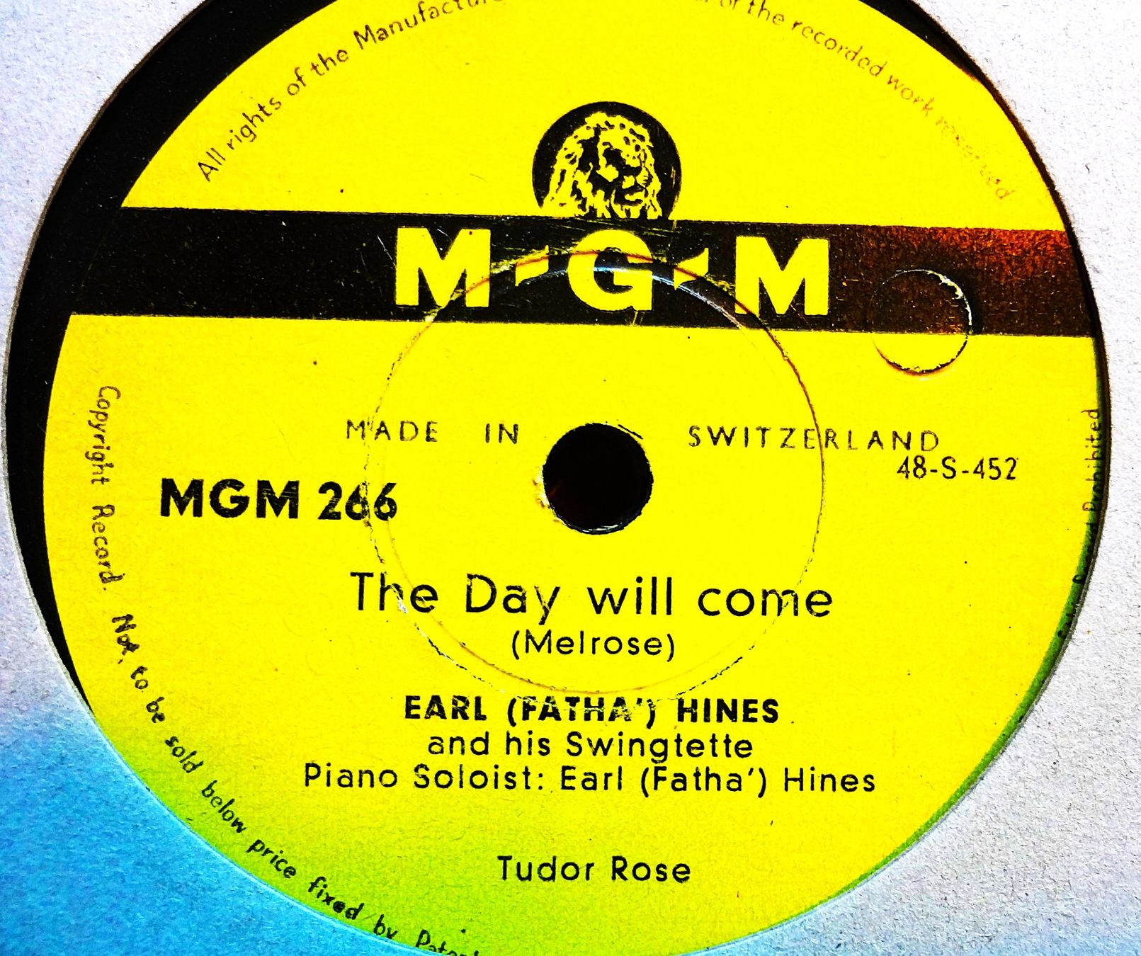 Dischi in vinile: Earl Hines, Sammlung von 12 Jazz Schellackplatten – Usato da Hemishofen venduto da Phonomandy 5