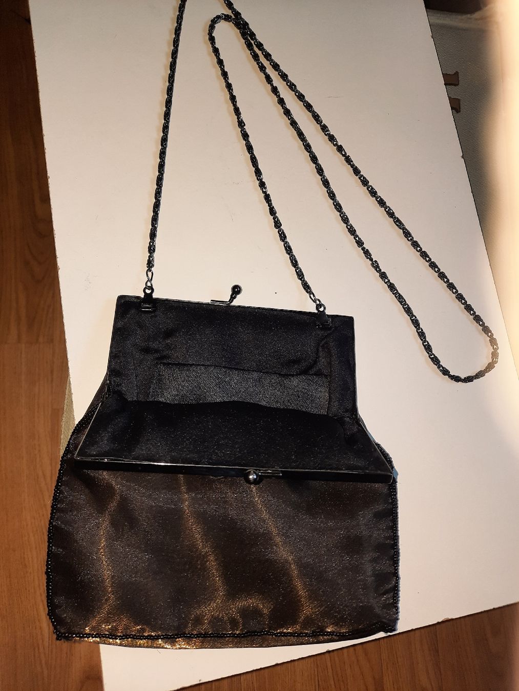 Taschen für Damen: borsetta/ pochette vintage ricamata con perline – Gebraucht aus Biasca von Old_6blh 7
