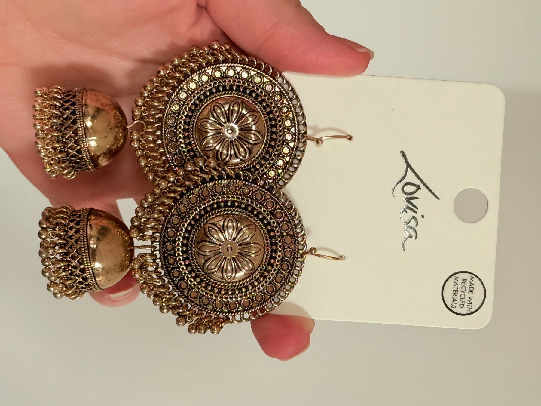 Ohrringe & -stecker: Boucles d'oreilles Lovisa - style bohème – Neu und originalverpackt aus Genève von AGBERG 4