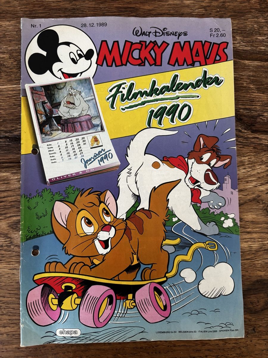 Fumetti: Micky Maus Hefte von 1989-1993 – Usato da Rümlingen venduto da Mmoni 1