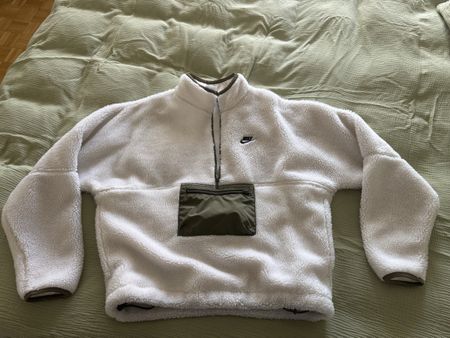Nike Fleece Pullover weiss Grösse M guter Zustand