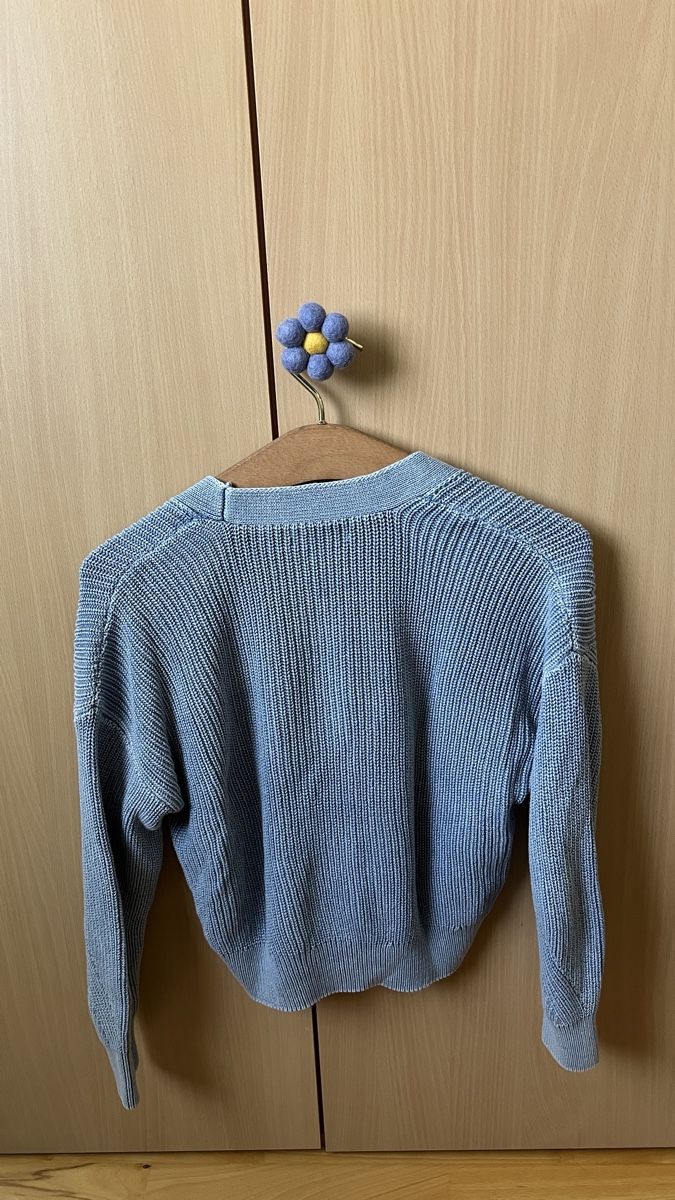 Stradivarius Maglioni & Felpe: hellblauer Cardigan – Nuovo (secondo la descrizione) da Therwil venduto da blubblubblubb 1
