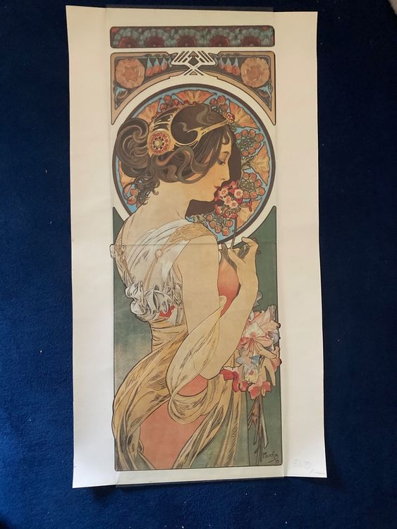 ALPHONSE MUCHA LA PLUME DECO POSTER RÉÉD (Gebraucht) in Onex für CHF 1 ...